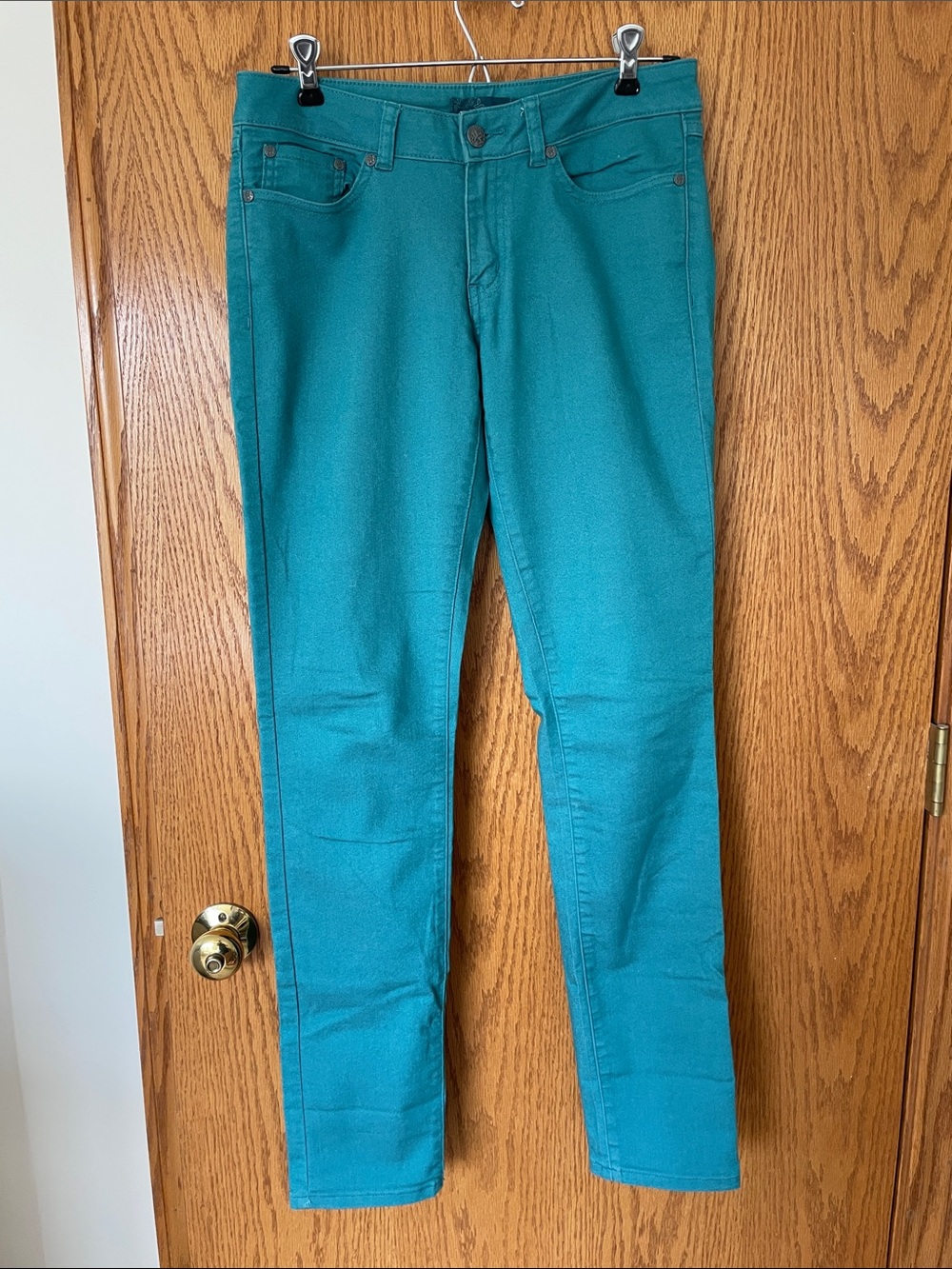 2 Pairs of Prana Pants (teal and white)